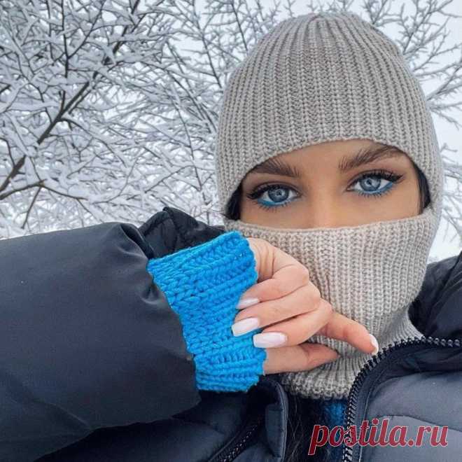 Балаклава спицами. Описание | Вяжем Тут