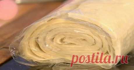 Слоеное тесто без масла и яиц Это тесто не только очень вкусное, но и очень выгодное.