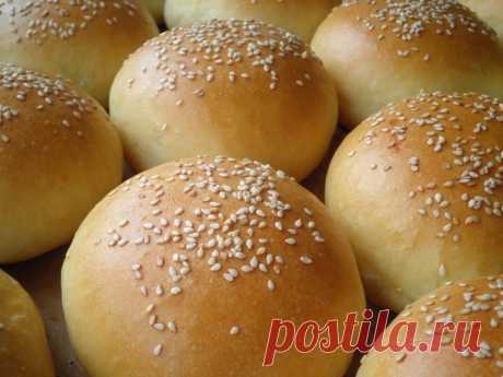 Булочки для гамбургеров (Hamburger Buns) - СОЛНЕЧНЫЙ ПЕКАРЬ — LiveJournal