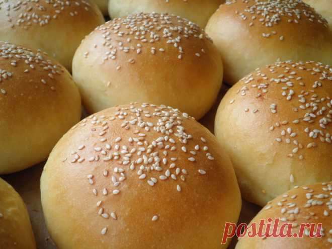 Булочки для гамбургеров (Hamburger Buns) - СОЛНЕЧНЫЙ ПЕКАРЬ — LiveJournal