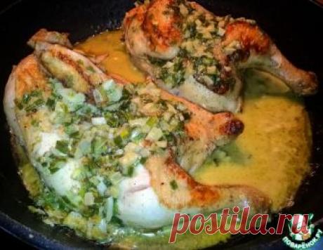 Цыпленок в чесночно-сливочном соусе "Чкмерули" – кулинарный рецепт