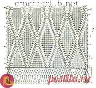 Узоры для палантинов — Сделай сам, идеи для творчества - DIY Ideas