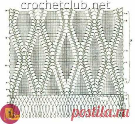 Узоры для палантинов — Сделай сам, идеи для творчества - DIY Ideas