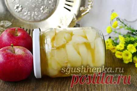 Варенье из яблок быстрое и живое, рецепт 