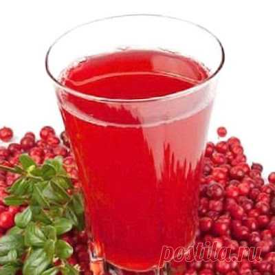 Квас из клюквы