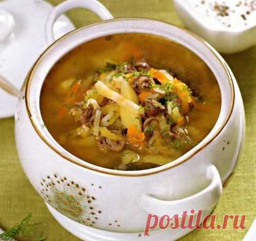 5 рецептов супов с куриными потрошками. | Банк кулинарных рецептов