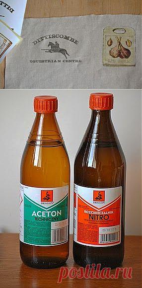 Перенос изображения на ткань. МК...