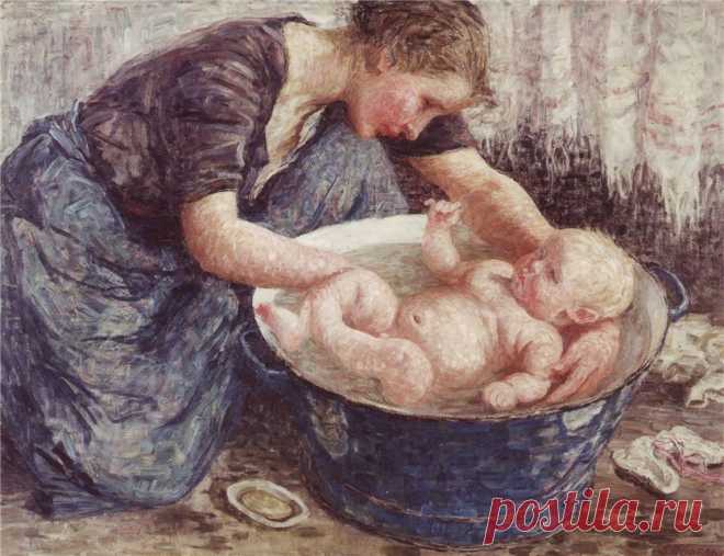Jenny Montigny (Belgian, 1875-1937) - последовательница Эмиля Клауса, писавшая в стиле луминизма.