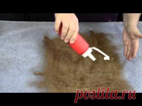 Felting with Alpaca Wool