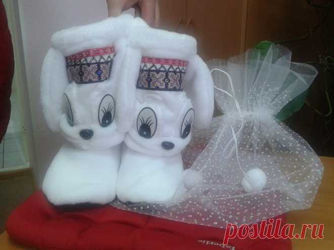 Тапки-Зайки