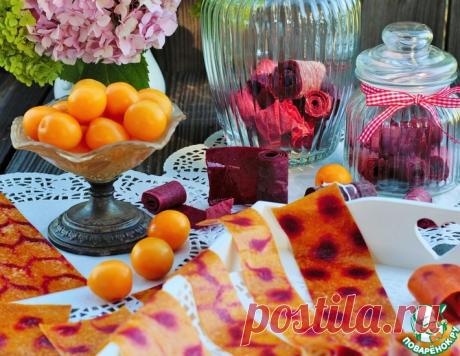 Пастила из слив с узорами – кулинарный рецепт