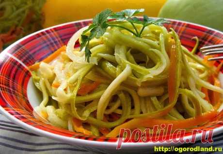 Кабачки по-корейски. Вкусный и быстрый рецепт приготовления