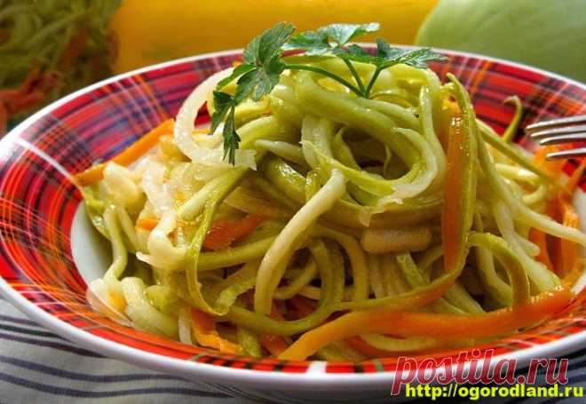 Кабачки по-корейски. Вкусный и быстрый рецепт приготовления