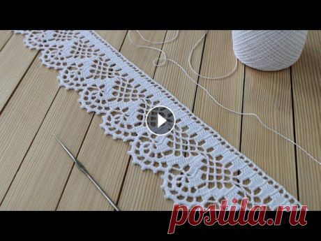ЛЕНТОЧНОЕ КРУЖЕВО вязание крючком КАЙМА мастер-класс СХЕМА ВЯЗАНИЯ  Crochet Tape Lace Tutorial Мой инстаграм: @Уроки ВЯЗАНИЯ Литке Татьяны @Уроки ВЯЗАНИЯ для начинающих ЛЕНТОЧНОЕ КРУЖЕВО мастер-классы: КВАДРАТНЫЕ МОТИВЫ крючком МАСТЕР-КЛАССЫ: БЛ...