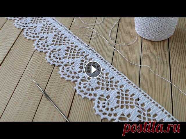 ЛЕНТОЧНОЕ КРУЖЕВО вязание крючком КАЙМА мастер-класс СХЕМА ВЯЗАНИЯ  Crochet Tape Lace Tutorial Мой инстаграм: @Уроки ВЯЗАНИЯ Литке Татьяны @Уроки ВЯЗАНИЯ для начинающих ЛЕНТОЧНОЕ КРУЖЕВО мастер-классы: КВАДРАТНЫЕ МОТИВЫ крючком МАСТЕР-КЛАССЫ: БЛ...