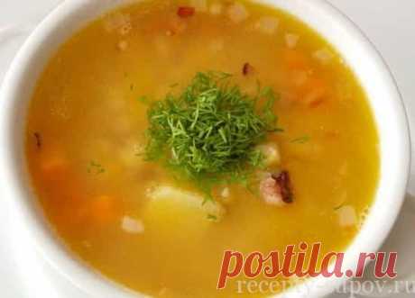 Гороховый суп с курицей классический рецепт с фото