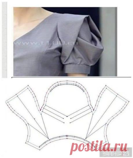 (3) Студия Дизайна - Моделирование рукавов #moda #dizayn #poshiv