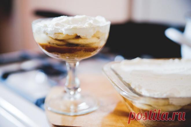 Рецепт любимого семейного десерта без выпечки — «Баноффи»