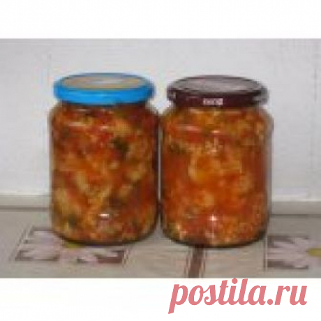 Cалат с цветной капустой "Деликатесный" Кулинарный рецепт