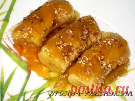 Бананы жареные в карамели. Рецепт с фото. | Просто и вкусно