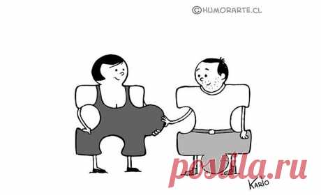 Карикатурист из Чили классно шутит без слов: сначала думаешь, что к чему, потом улыбаешься | Супер! | Яндекс Дзен
