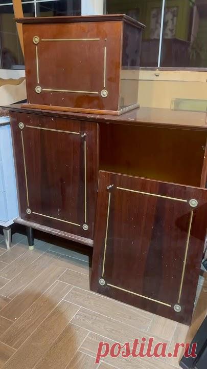 Прекрасное превращение румынского гарнитура🚀🔥как вам? #уютныйдом #своимируками #diy #переделка