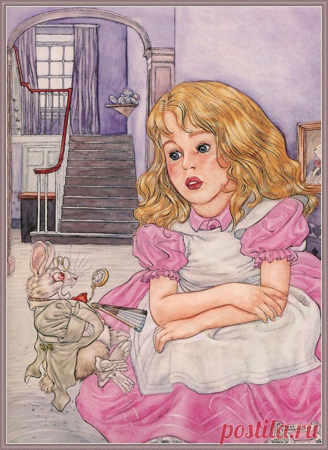 Alice in Wonderland by Angel Dominguez Алиса в стране чудес Энжел Домингес | Алиса в Стране Чудес