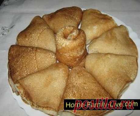 Блины звездные - кулинарный рецептКулинарные рецепты