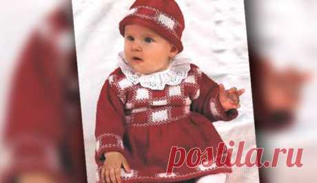 Платьице и шапочка | Loveknitting.ru