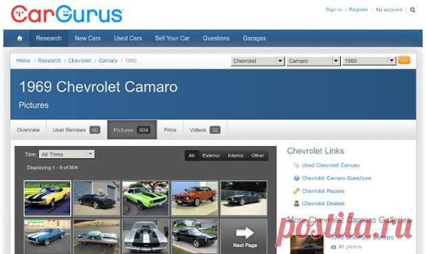 1969 Chevrolet Camaro - Pictures | Pearltrees