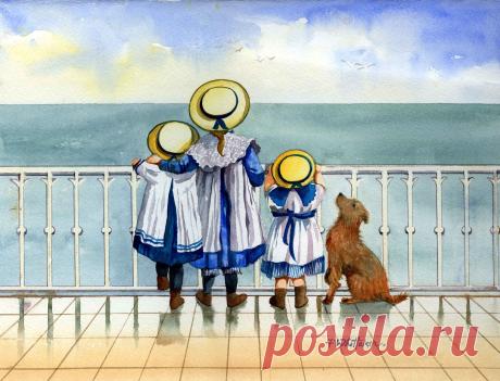 Faye Whittaker All Our Yesterdays homepage - Faye Whittaker Arts, All Our Yesterdays Cross Stitch and Original Art Wesbsite