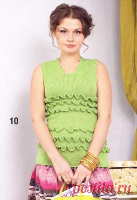 топик с оборочками