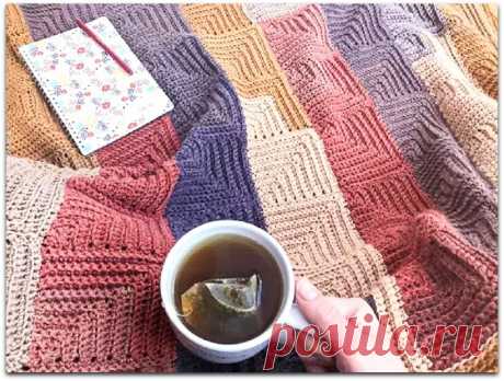 5 классных пледов крючком, на которые я положила глаз | Paradosik_Handmade | Яндекс Дзен
