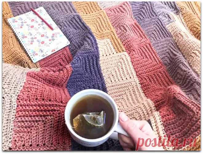 5 классных пледов крючком, на которые я положила глаз | Paradosik_Handmade | Яндекс Дзен