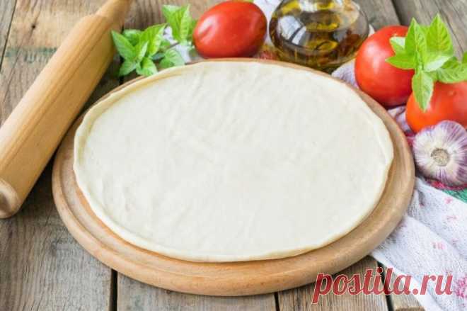 Тесто для тонкой пиццы: 10 оригинальных рецептов