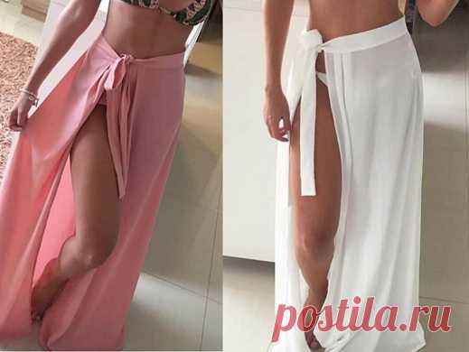 Saia longa saída de praia – Marlene Mukai