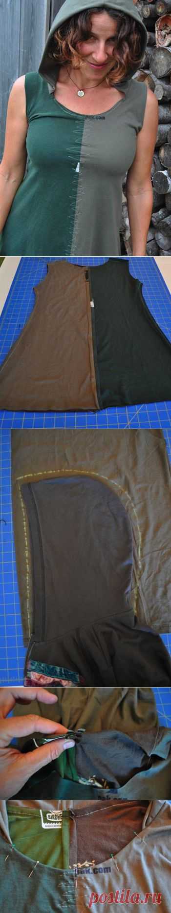 Hooded Tunic Tutorial | Sew Mama Sew | Outstanding sewing, quilting, and needlework tutorials since 2005.