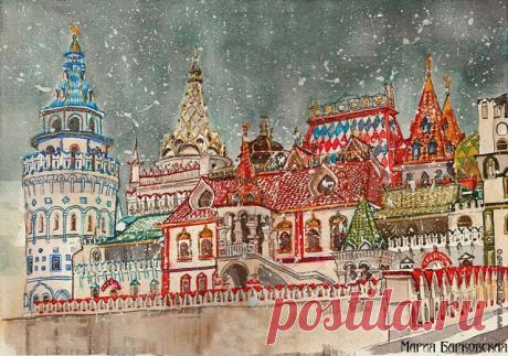 Барковская Мария Евгеньевна: " Главной  темой для меня является поиск корней и исконных смыслов в русской культуре, любовь к традициям. Стараюсь показать народную, исконную душу через живопись, пробудить память о прошлом и истоках народа. Стараюсь наполнить свои проекты как архитектурные так и живописные радостью, цветом, счастьем.
***

Я родилась в 1985 году в Москве. Профессиональный творческий путь мой начался в детской художественной школе им. Серова в Москве. Уже в ра...