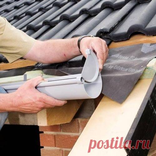 Инструкция по монтажу водосточной системы для малоэтажного строительства