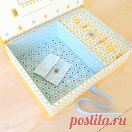 Коробочка памяти для детских вещей (много фото) - Рукоделие - на бэби.ру