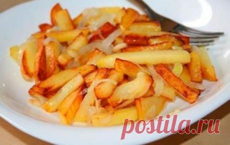 Как правильно жарить картошку. | Домашние кулинарные рецепты