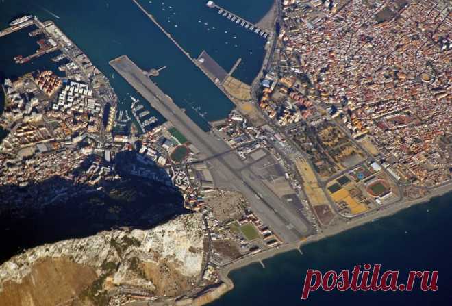 Фантастический аэропорт Гибралтара. - Путешествуем вместе