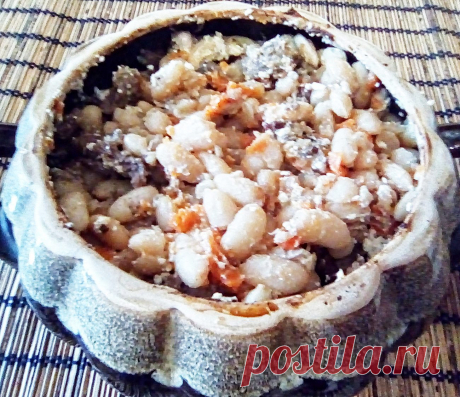 фасоль с мясом, запеченная в горшочке рецепт с фото пошагово
