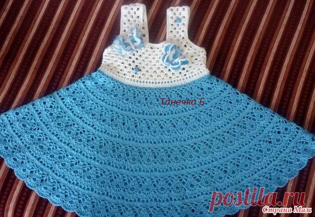 Платье с бабочками. - Страна Мам