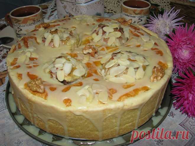 Пирог «Четыре яблока» с необычной "изюминкой" | Четыре вкуса