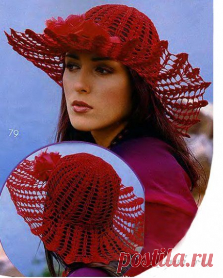 Ажурная шляпа » Сайт &quot;Ручками&quot; - делаем вещи своими руками