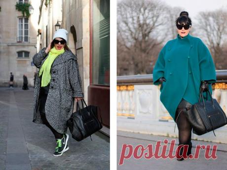 Мода для полных женщин осень-зима 2018.