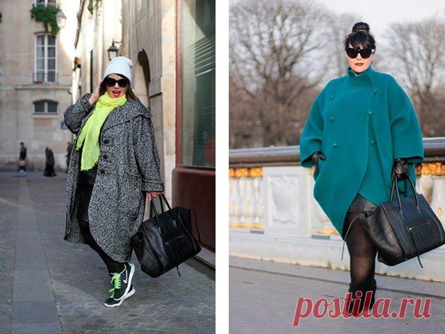 Мода для полных женщин осень-зима 2018.