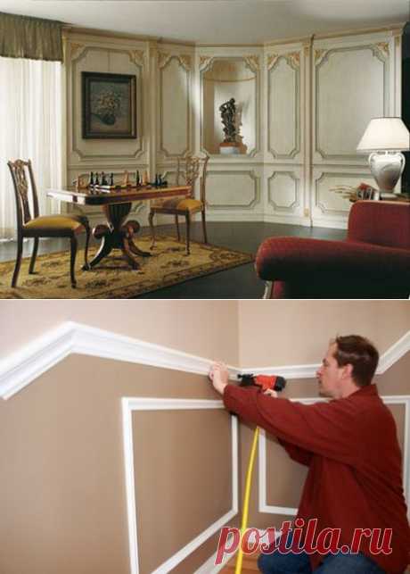 Фальшивые настенные панели: доступное оформление стен с претензией на роскошь | Домфронт