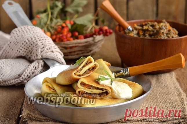 Вторая подборка на Масленицу: 15 рецептов блинчиков с начинкой и вкуснейших тортов из блинов!